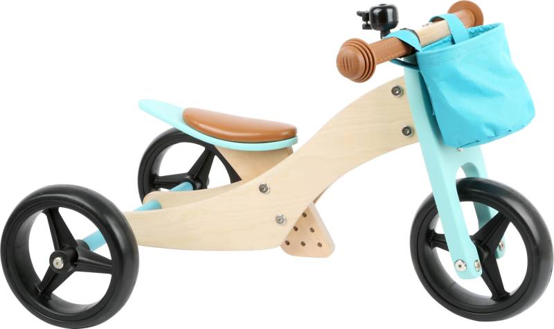 Small Foot - Laufrad-Trike 2 in 1 Türkis