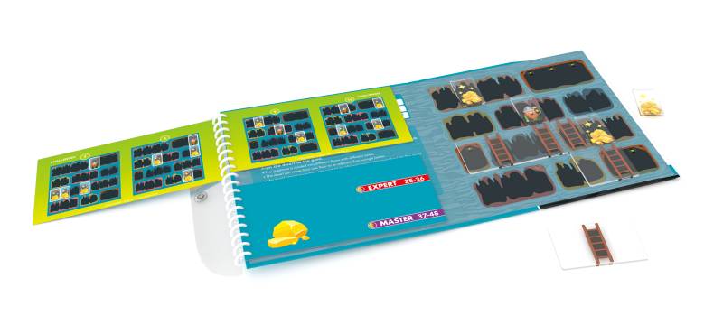 Smart Games - Gold Grube / magnetische Spielsteine / Reisespiel