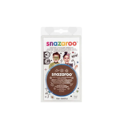 Snazaroo Schminkfarbe 18ml Braun Snazaroo Schminkfarbe 18ml Braun von Snazaroo