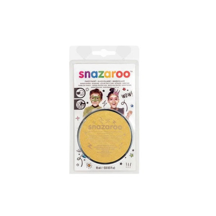 Snazaroo Schminkfarbe 18ml Gold Snazaroo Schminkfarbe 18ml Gold von Snazaroo