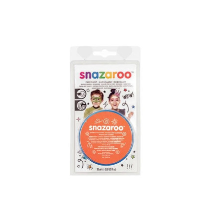 Snazaroo Schminkfarbe 18ml Orange Snazaroo Schminkfarbe 18ml Orange von Snazaroo