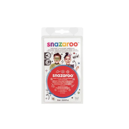 Snazaroo Schminkfarbe 18ml Rot Snazaroo Schminkfarbe 18ml Rot von Snazaroo