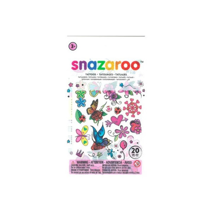 Snazaroo Tattoo Frühling 20 Stück assortiert Snazaroo Tattoo Frühling 20 Stück assortiert von Snazaroo