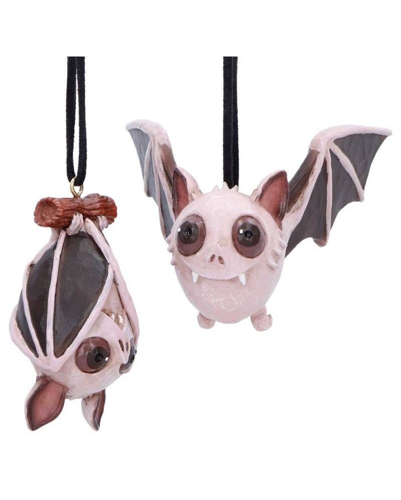 Sneak & Peak Halloween Kürbis-Anhänger 2er-Set 7cm Sneak & Peak Halloween Kürbis-Anhänger 2er-Set 7cm