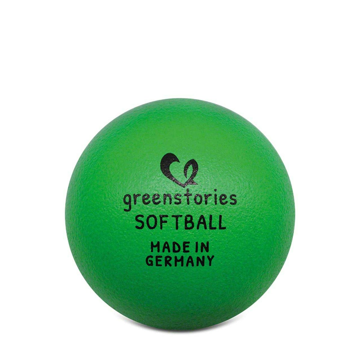 Softball 16 cm grün für Kleinkinder oder Handballer