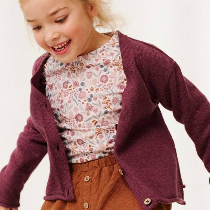 Softe Strickjacke beere 134/140 Softe Strickjacke beere 134/140