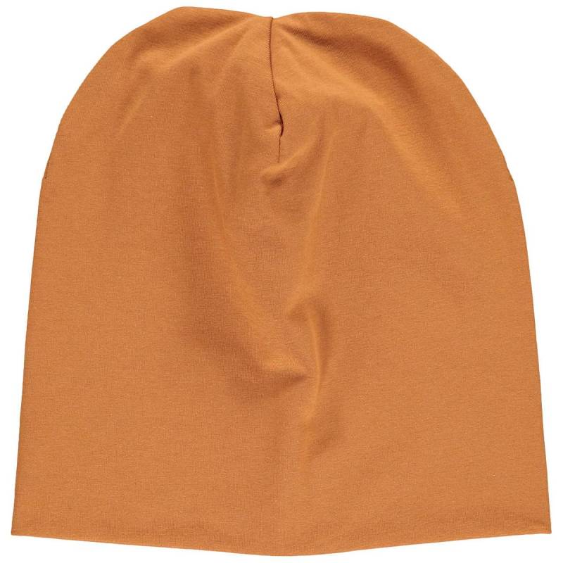 Softe dehnbare Beanie braun 92/98 Softe dehnbare Beanie braun 92/98