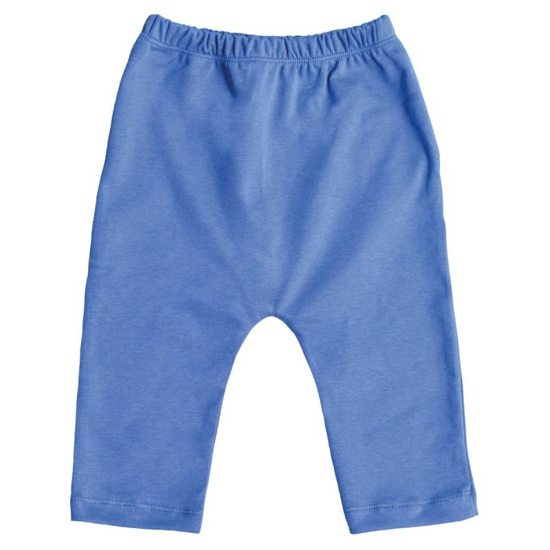 Softe uni Leggings 100% Bio Baumwolle himmelblau 74