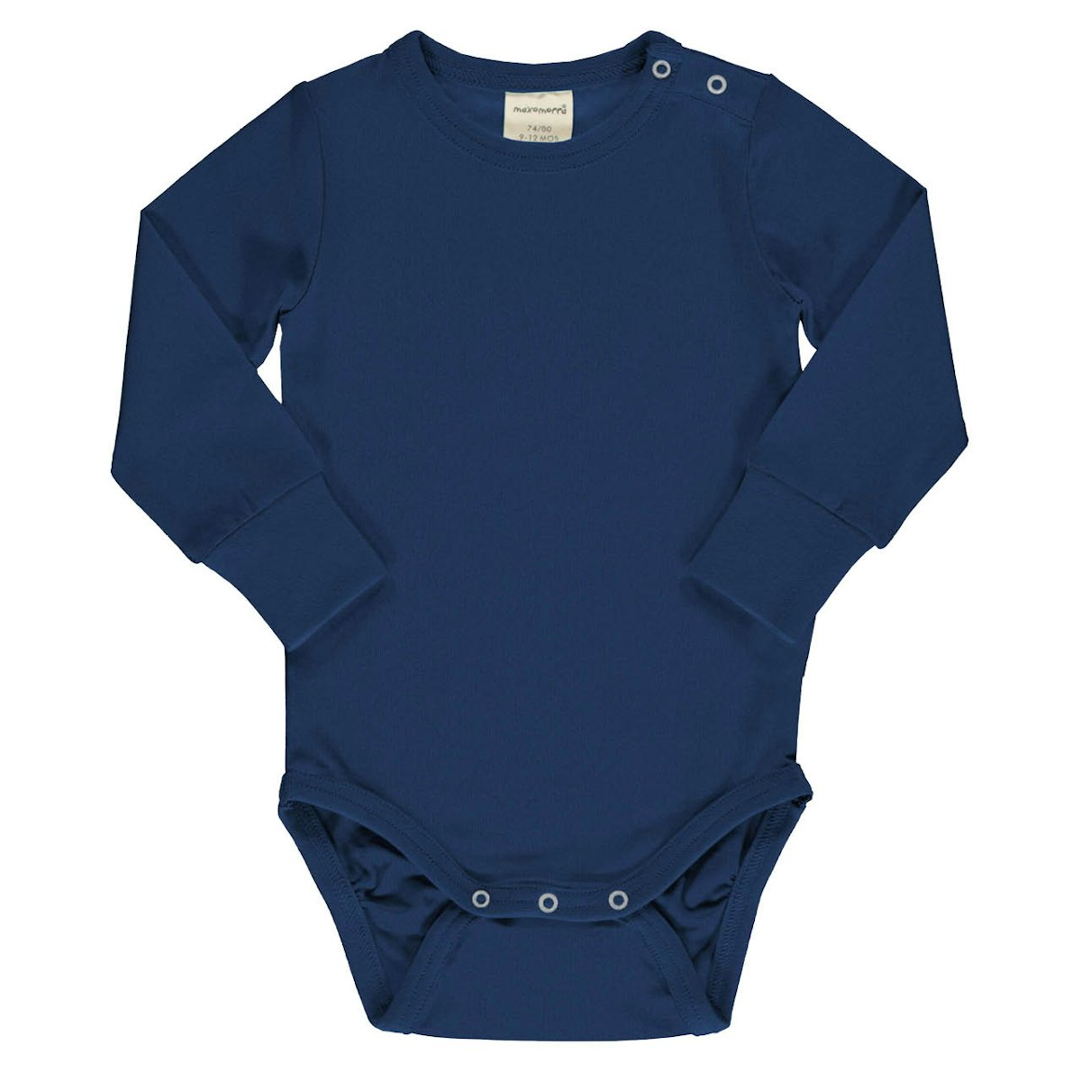 Softer Body langarm breite Bündchen blau 50/56