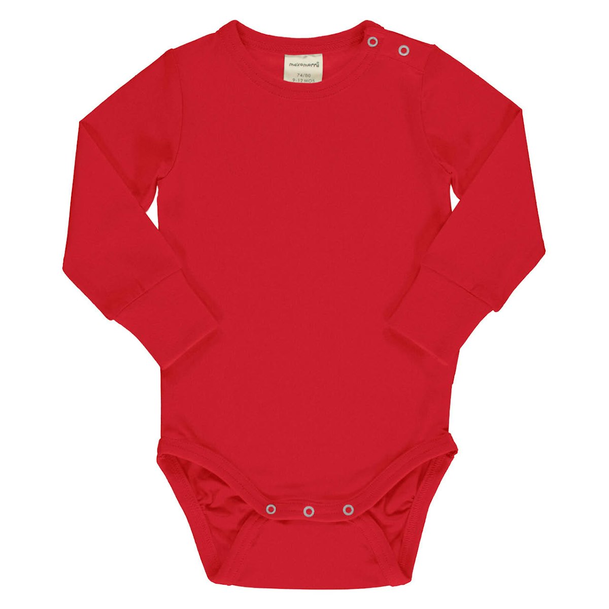 Softer Body langarm breite Bündchen rot 50/56