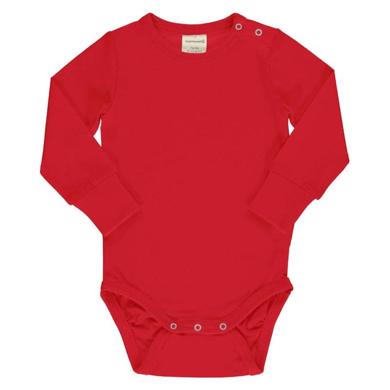 Softer Body langarm breite Bündchen rot 50/56
