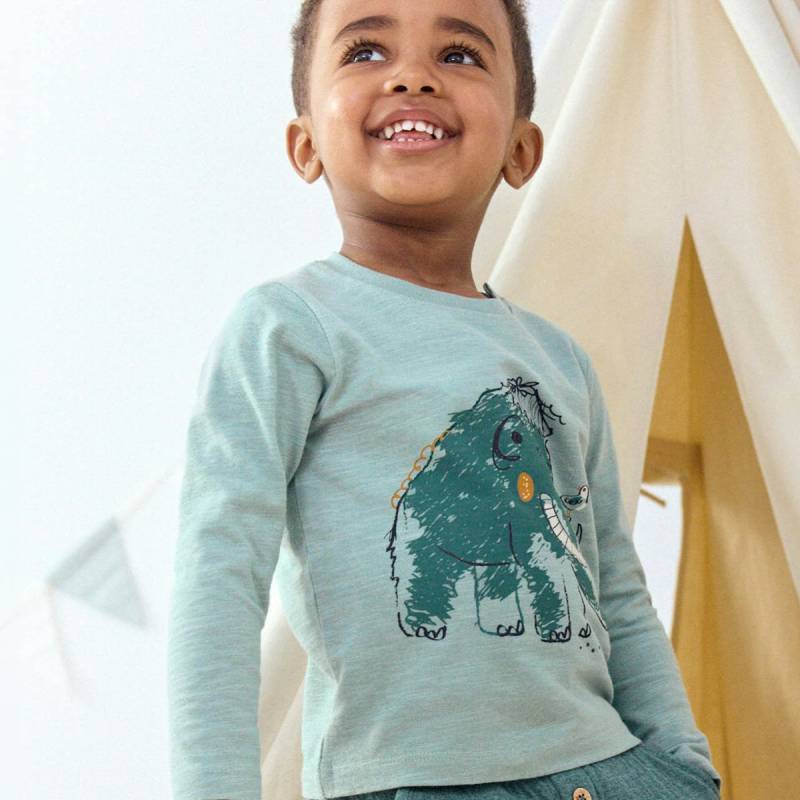 Softes Langarmshirt Mammut salbei 98/104 Softes Langarmshirt Mammut salbei 98/104