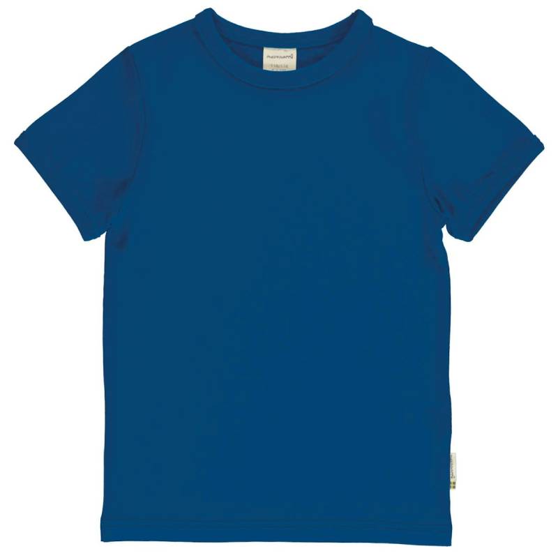 Softes T-Shirt uni blau 98/104 Softes T-Shirt uni blau 98/104