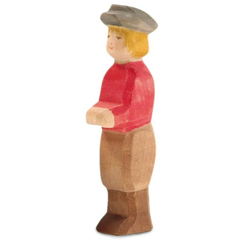 Sohn Holzfigur 12 cm hoch
