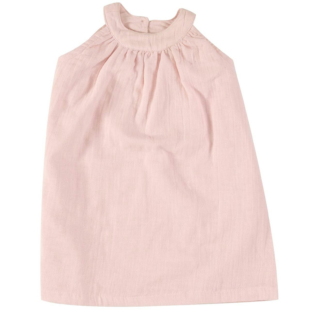 Sommerkleid Musselin rosa ohne Arm 98