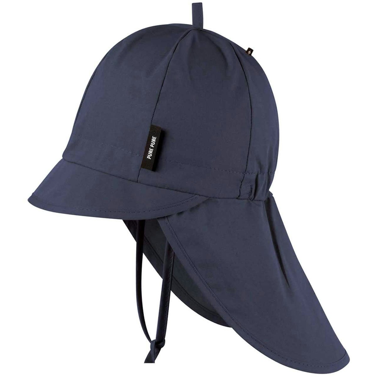 Sommermütze indigo Nackenschutz 47