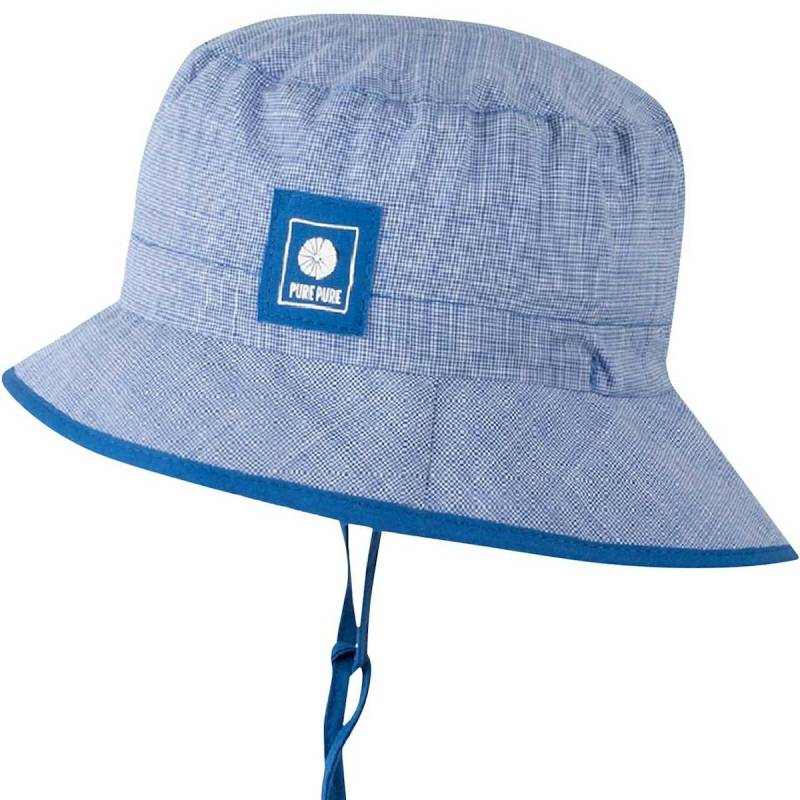 Sommermütze ohne Ohrenschutz elastisch blau 49 Sommermütze ohne Ohrenschutz elastisch blau 49