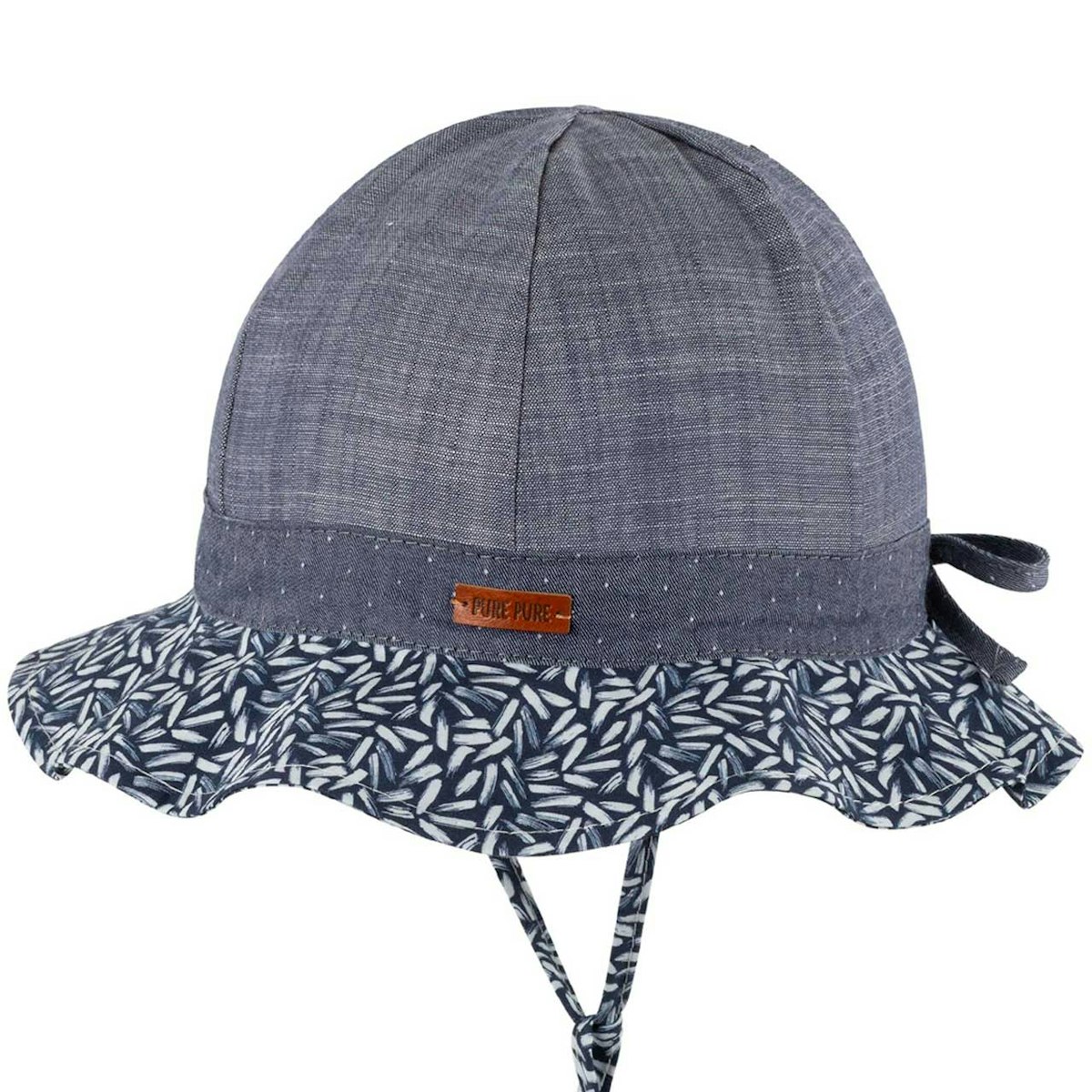 Sommermütze verstellbar indigo-dunkelblau 43