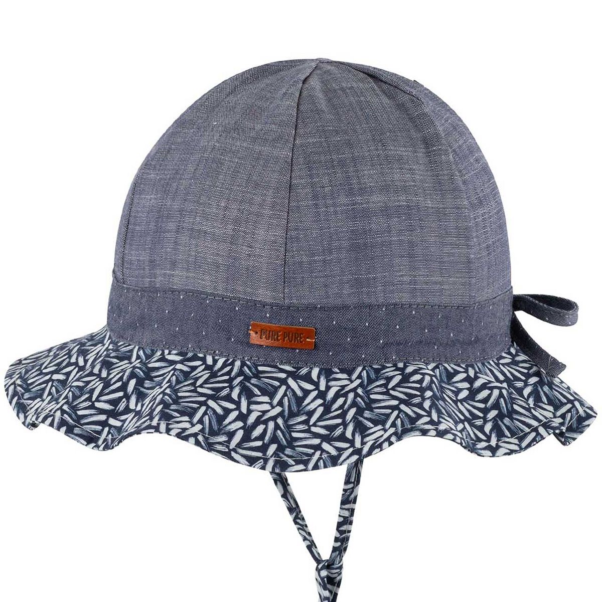 Sommermütze verstellbar indigo-dunkelblau 45