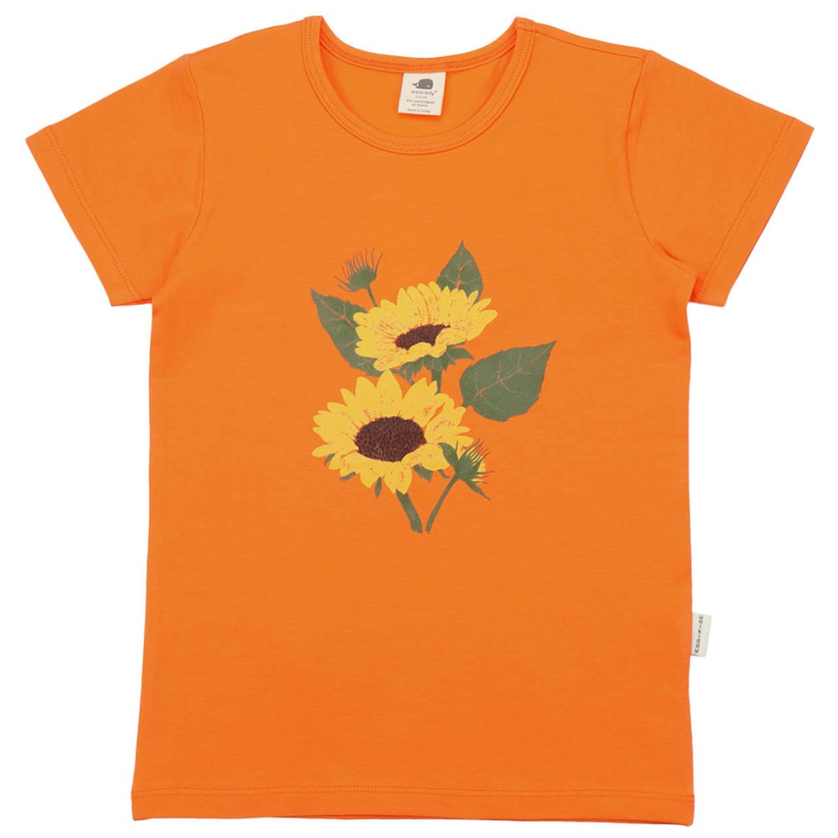 Sonnenblume Shirt kurzarm orange 98