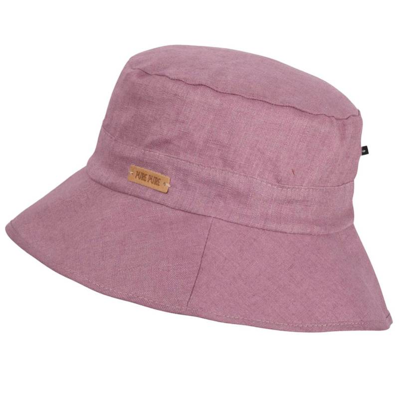 Sonnenhut Leinen mauve 55
