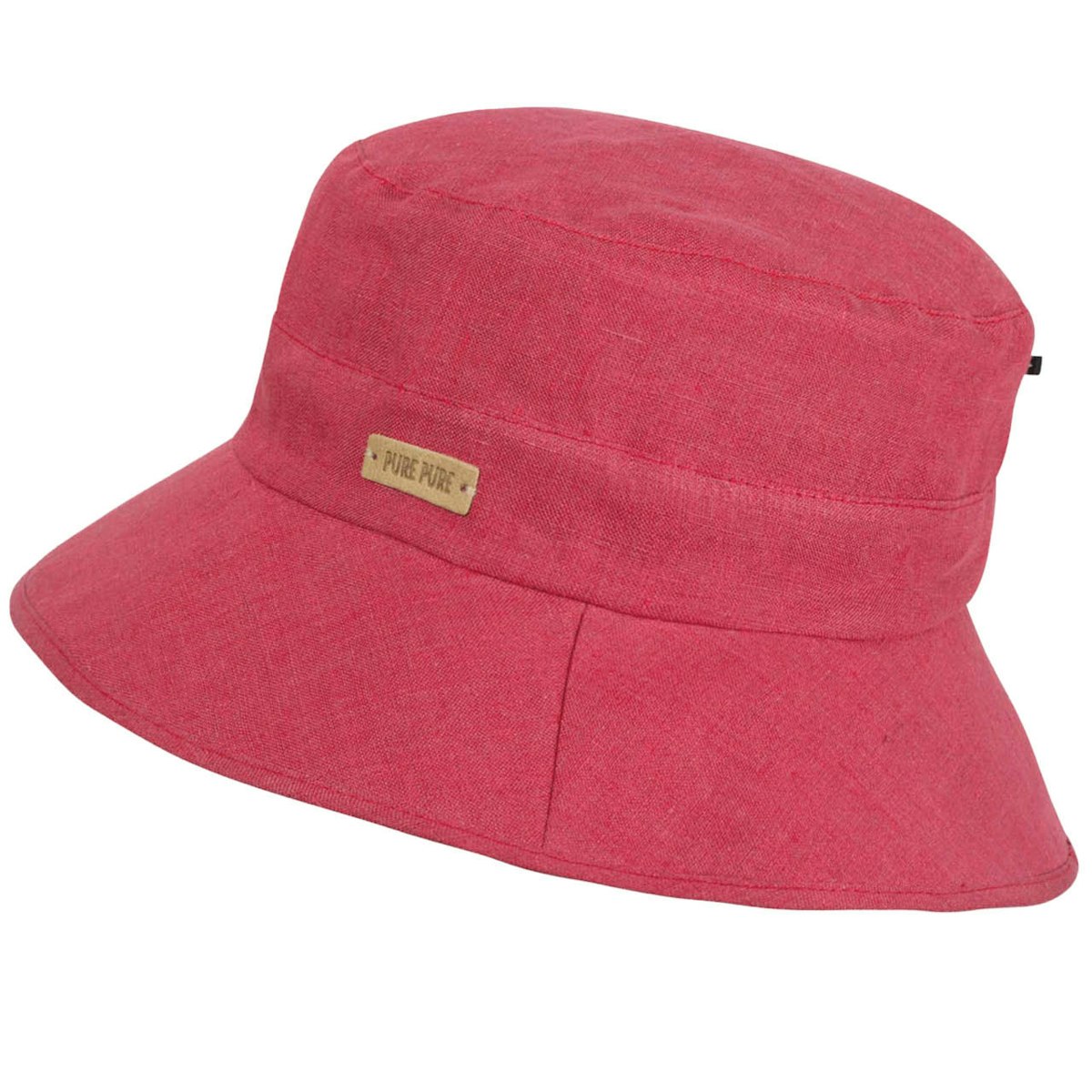 Sonnenhut Leinen pink 57