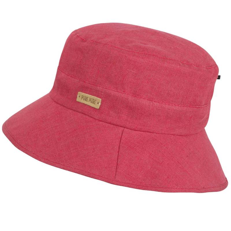 Sonnenhut Leinen pink 57