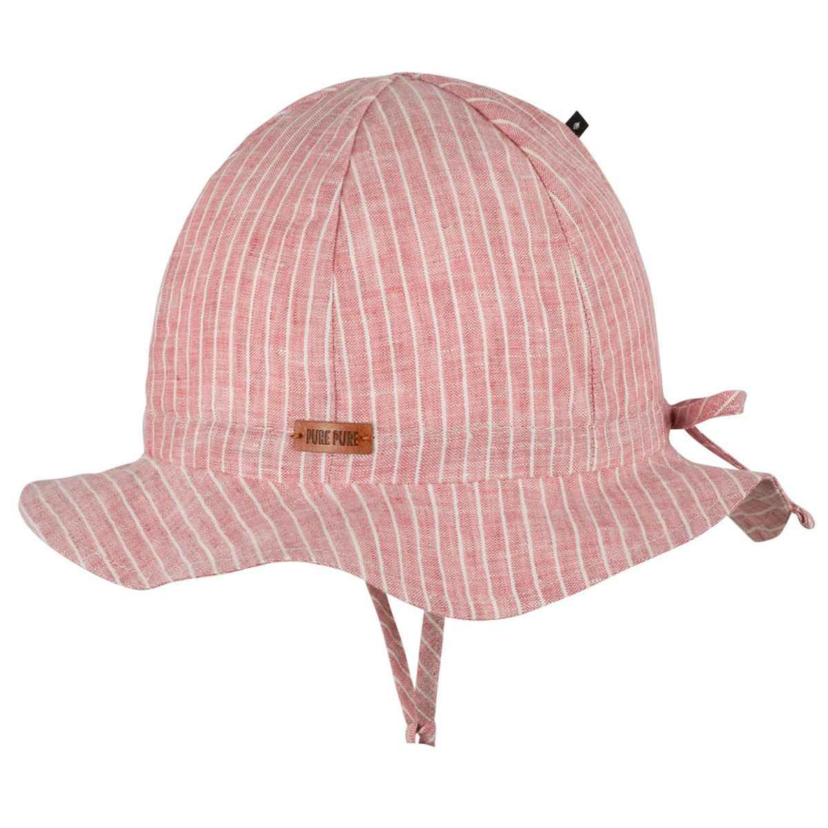 Sonnenhut verstellbar Leinen mauve 49