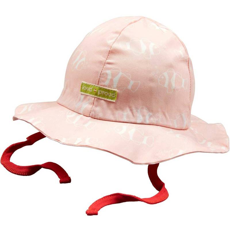 Sonnenhut wasserabweisend Fische rosa 74