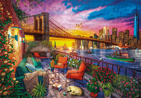 Sonnenuntergang �ber Manhattan