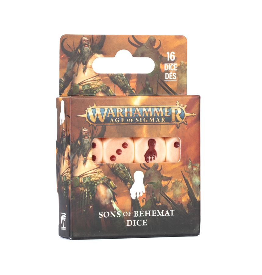 Sons of Behemat Dice Set 16 Würfel Games Workshop Warhammer Würfel AoS Giants