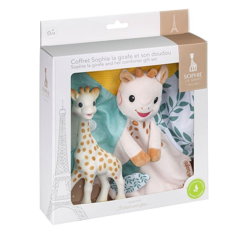 Sophie la girafe - Sophie la girafe + Schmusetuch Sophie mit Schnullerband