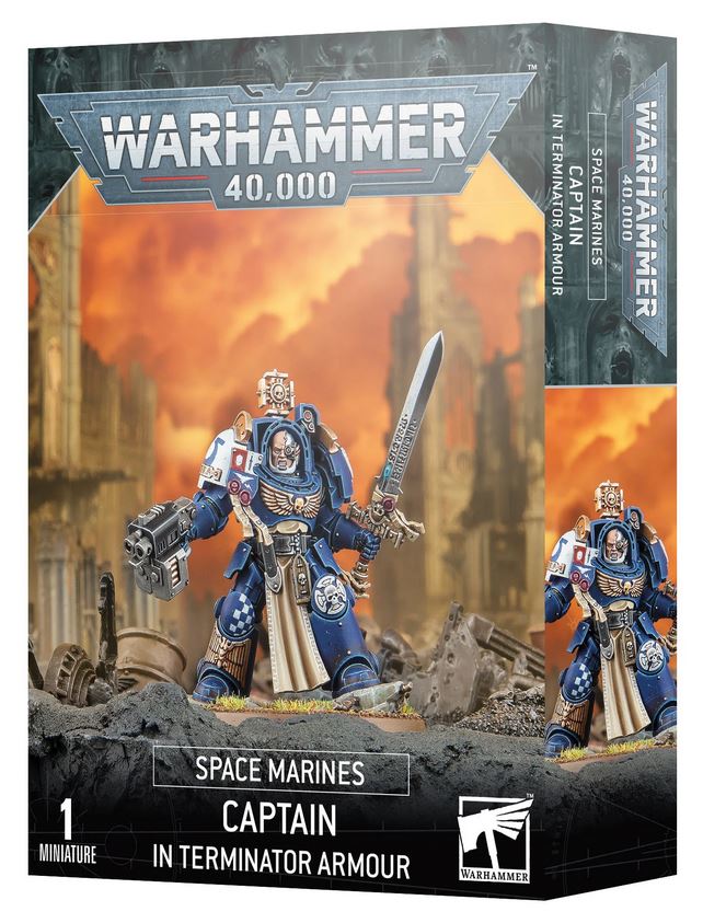 Space Marines Captain in Terminator Armour Games Workshop Warhammer 40k