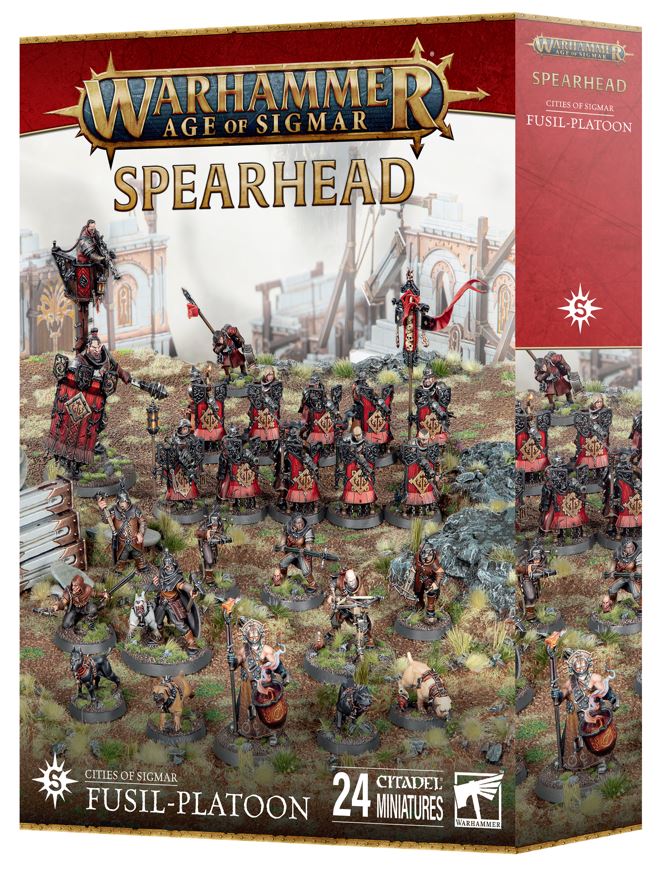 Spearhead Cities of Sigmar Fusil-platoon Games Workshop Warhammer Age of Sigmar