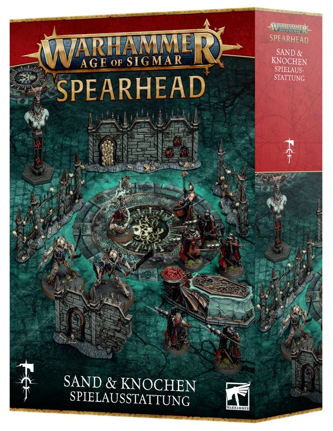 Spearhead Sand und Knochen Spielausstattung Deutsch Games Workshop Age of Sigmar