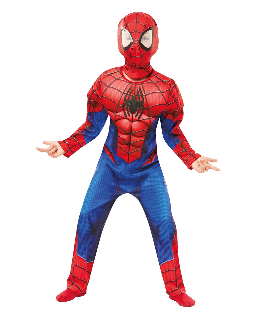 Spider-Man Deluxe Muskel Kinder Kostüm