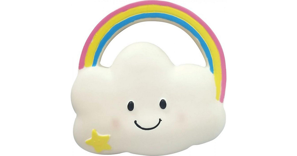 SpielMaus Baby Kautschuk Spiel- und Beißring Wolke mehrfarbig