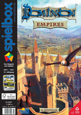 Spielbox 01/2021 inkl. Promo f�r Terraforming Mars