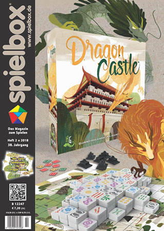 Spielbox 02/2018 inkl. zwei Spielpl�ne f�r Dragon Castle