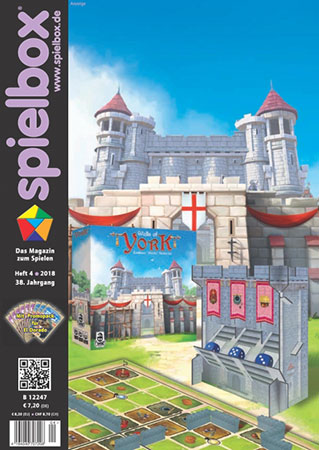 Spielbox 04/2018 inkl. Kartenpack f�r Wettlauf nach El Dorado