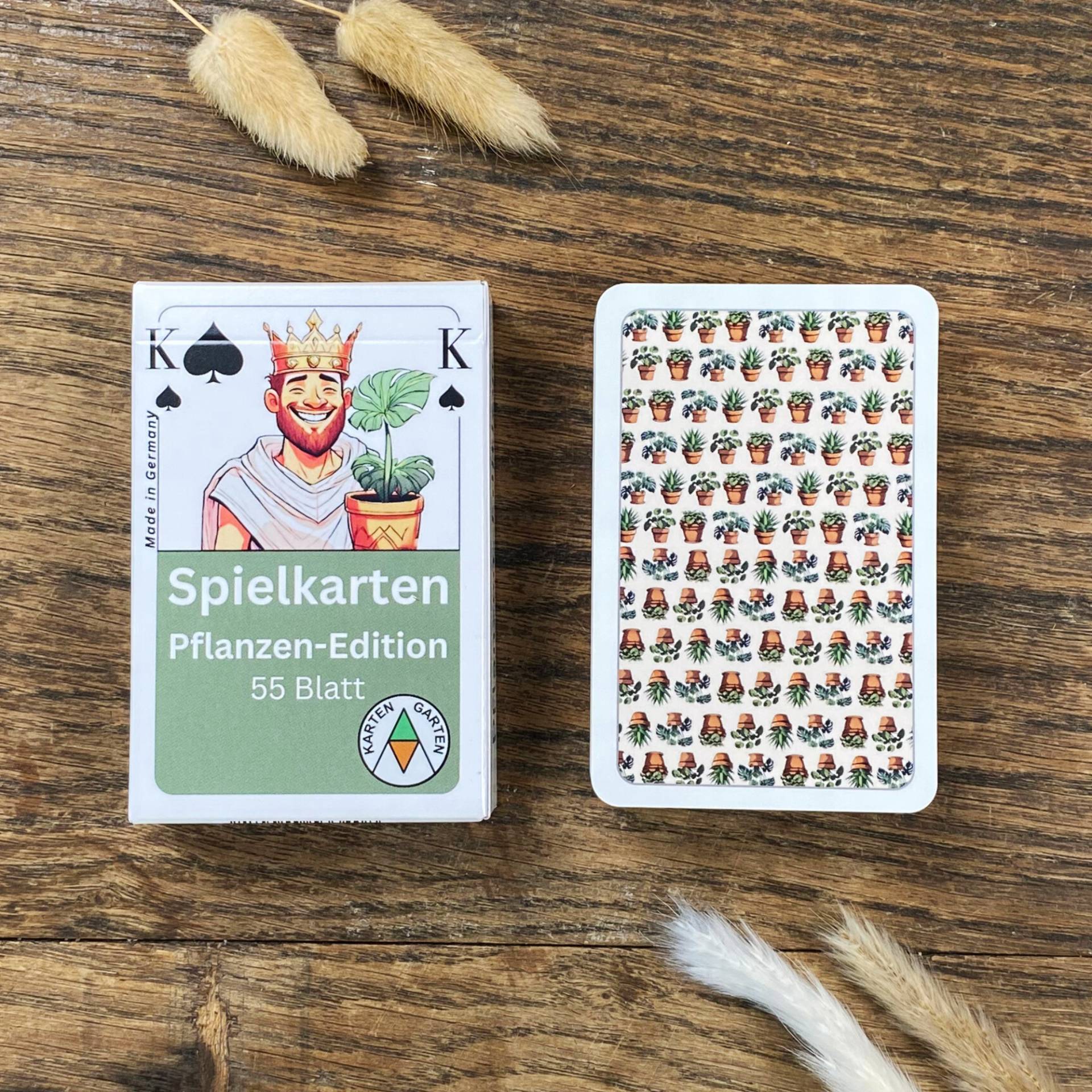 Spielkarten f�r Pflanzenfreunde (52 Karten + 3 Joker)