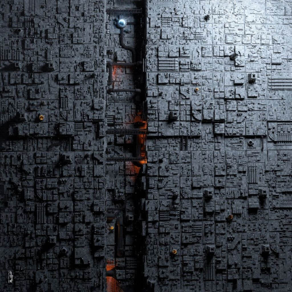 Spielmatte It's not a moon 36 x 36