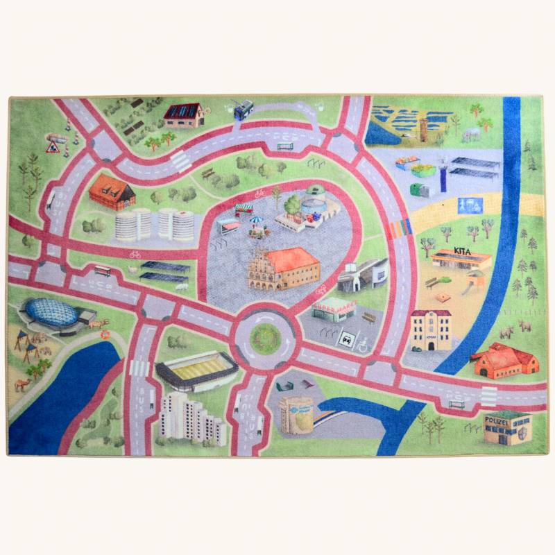 Spielteppich MÜNSTER | Größe: 120x80cm Spielteppich MÜNSTER | Größe: 120x80cm