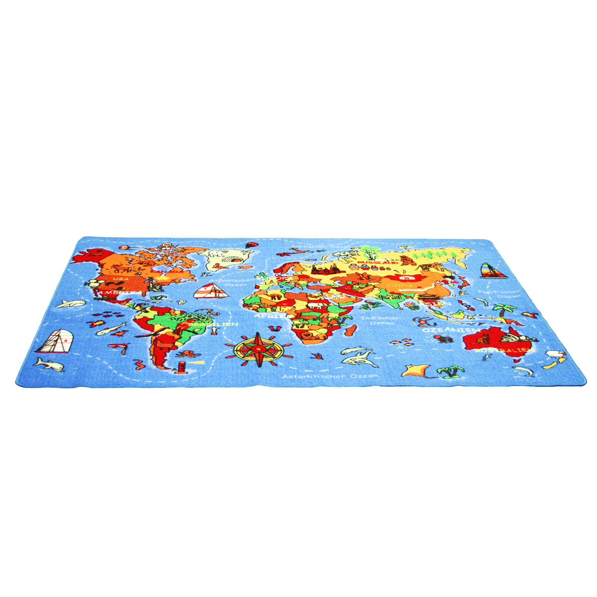 Spielteppich Welt 140 x 200 cm