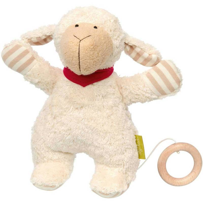 Spieluhr niedliches Schaf Melodie Schlaf Kindchen Schlaf Spieluhr niedliches Schaf Melodie Schlaf Kindchen Schlaf