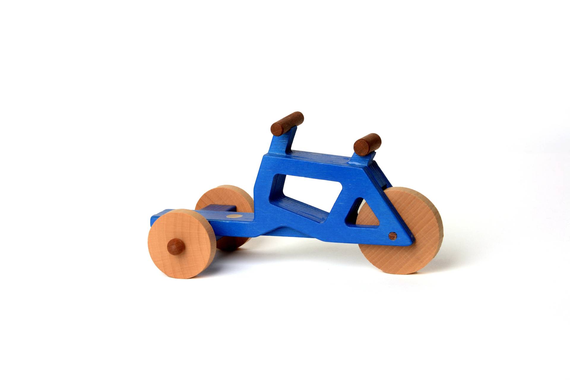Spielzeuglastenrad aus Holz | Farbe: Blau