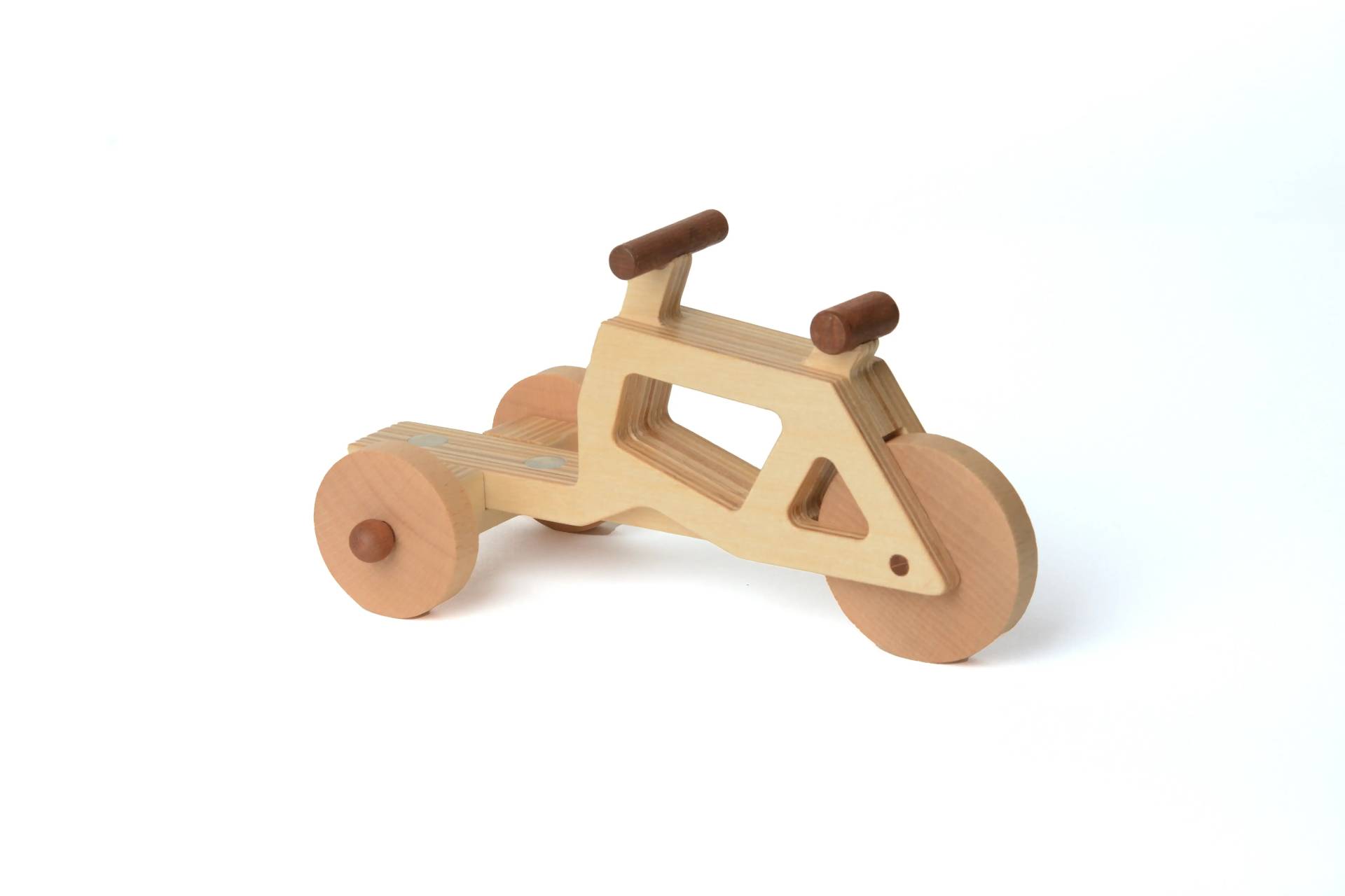 Spielzeuglastenrad aus Holz | Farbe: Natur