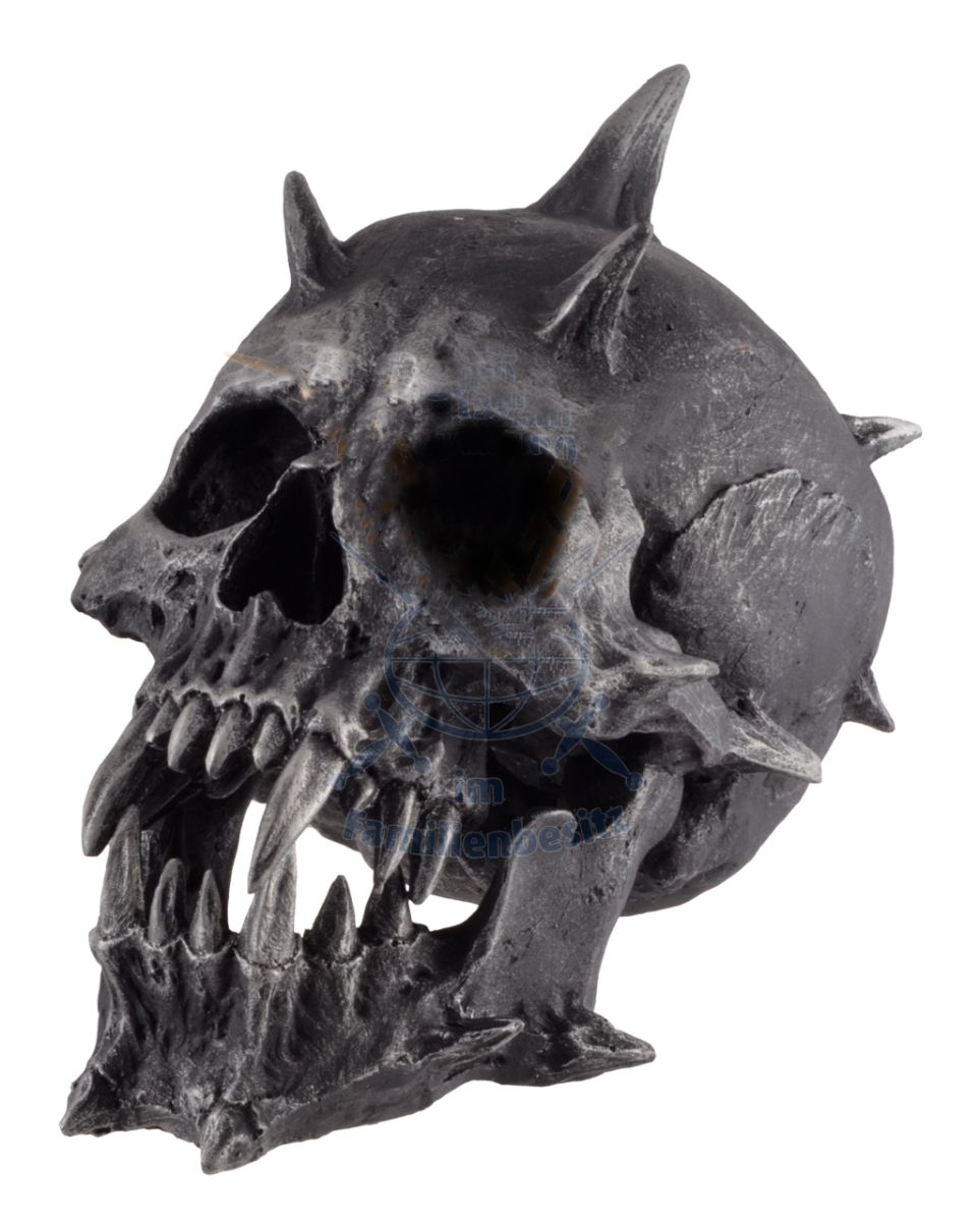 Spike Monsterschädel mit Reißzähnen 21cm