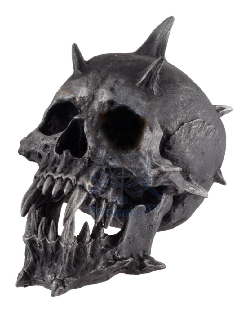 Spike Monsterschädel mit Reißzähnen 21cm