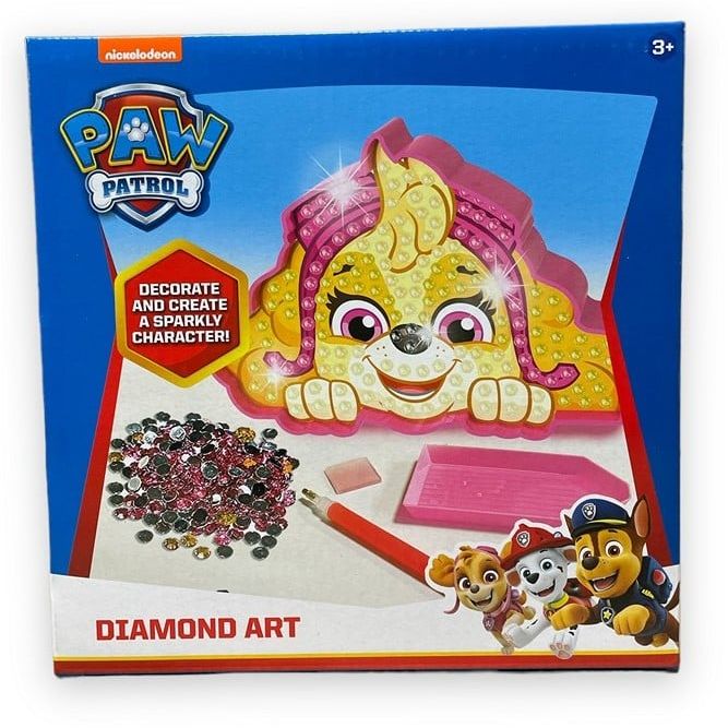 Spin Master - PWP22-5724-2 - Paw Patrol Diamond Art Skye 18x18cm, Bastelset Spin Master - PWP22-5724-2 - Paw Patrol Diamond Art Skye 18x18cm, Bastelset